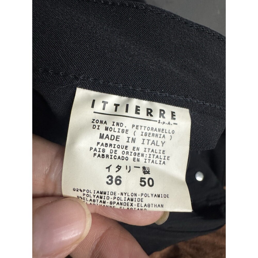 Vintage 90s VERSACE Jeans Couture Straight Leg Denim Black Medusa Italy - Picture 8 of 12